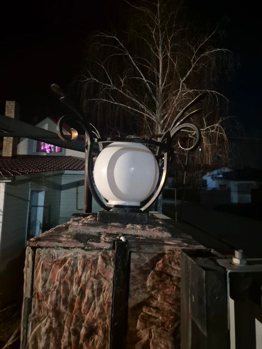 Фонарь уличный кованный