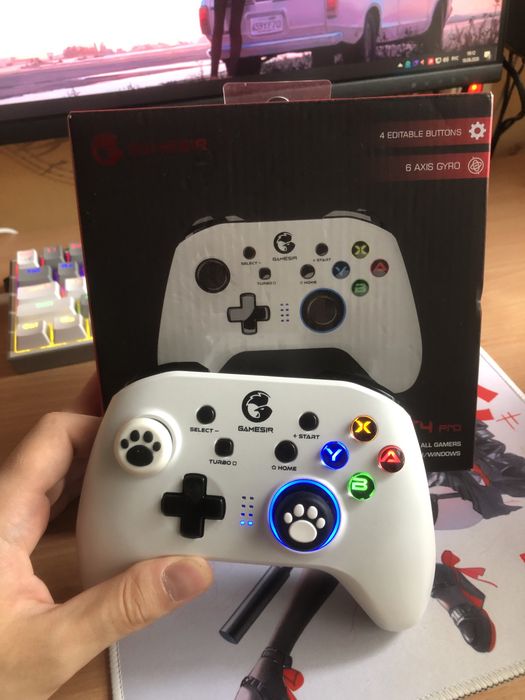 Геймпад GameSir T4 PRO white