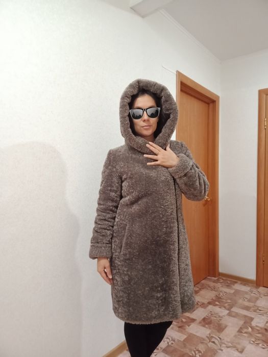 Шуба! Натуральная шерсть!