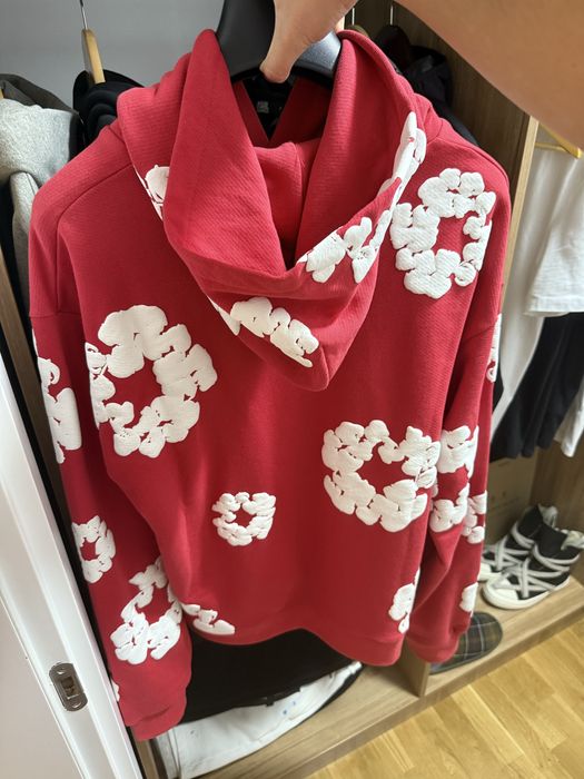 Hanorac Denim Tears Rosu