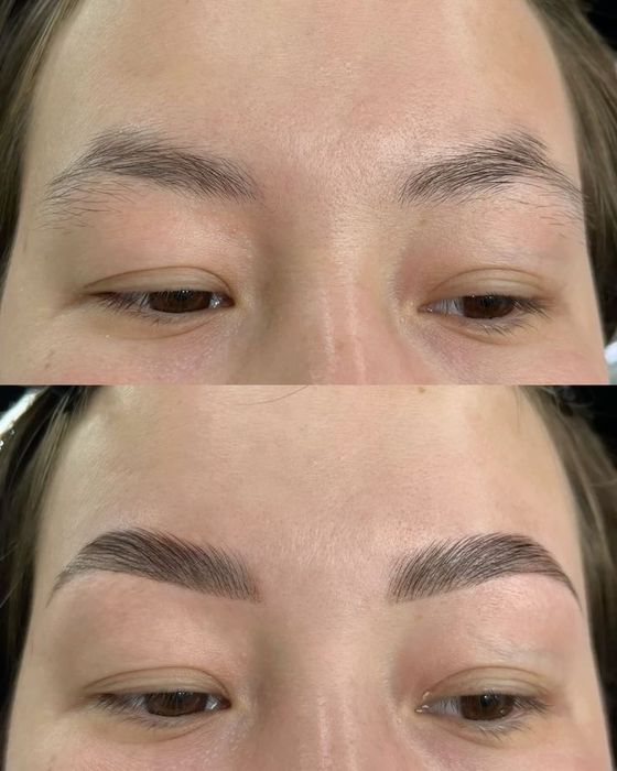 Модели на брови и ресницы