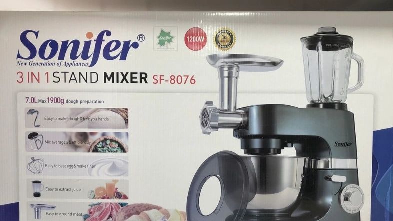 Миксер 3 в 1 (миксер, измельчитель, блендер) Sonifer SF-8076