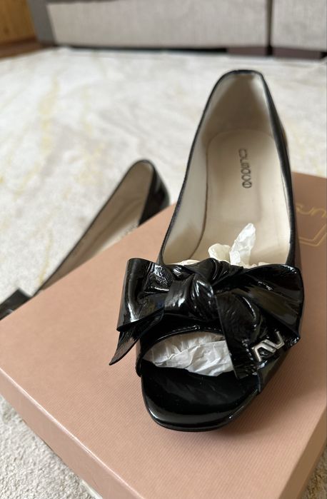 Nursace КОЖА SUOLA,туфли черные