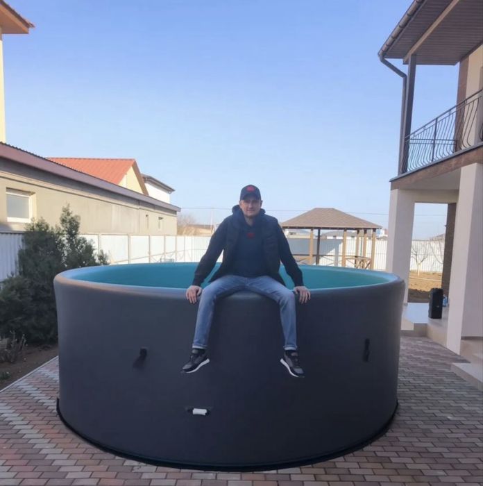 Бассейн без каркасный