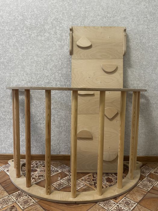 Арка пиклера с горкой скалодромом