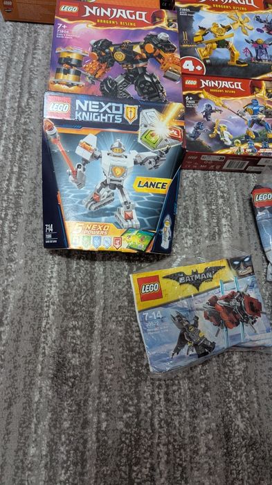 Colecție lot lego nou sigilat nexo Knights Ninjago star wars firends