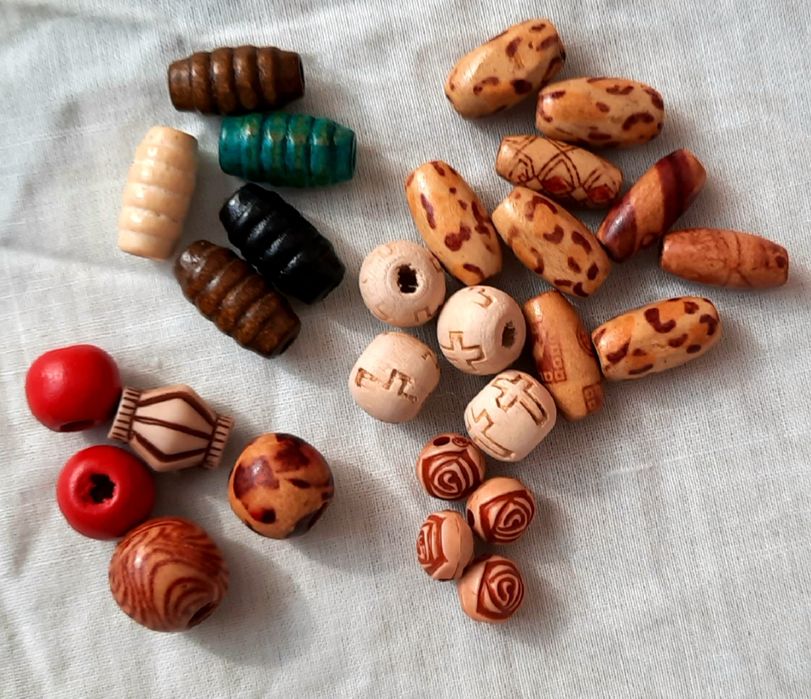 Mărgeluțe DIY din lemn