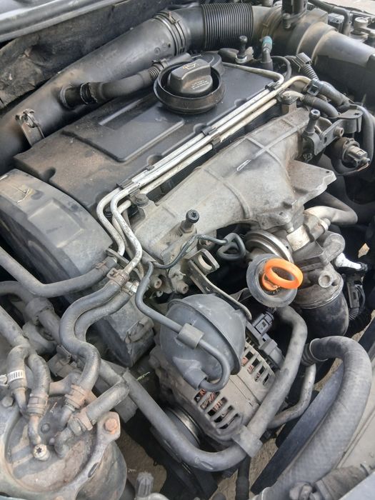 Motor fara anexe(injectoare) 2.0 TDI cod BKD 103kw(140 cp) Skoda Octavia 2/Golf 5/Passat B6 cu 260.XXX km