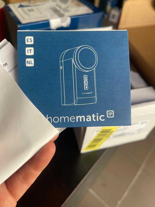 Dispozitiv de deschidere a ușii Homematic IP 160556A0 cu control prin aplicație, Alexa și Google Home