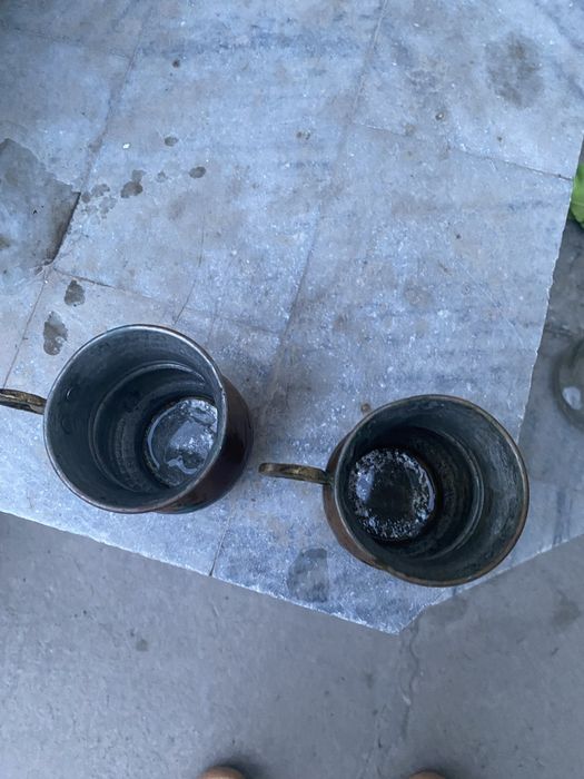 Кружки медные