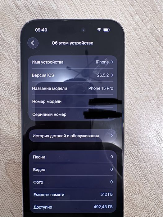 Iphone 15 Pro 512