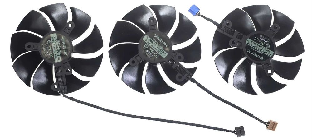 Вентилатори за видео карта EVGA RTX 3070, 3080, 3090 XC3 BLACK FTW3