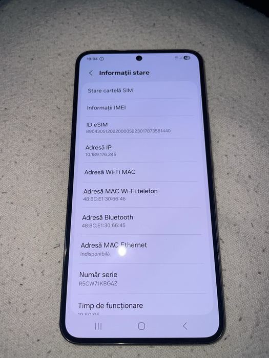 Samsung S22 128 gb ram 8 gb
