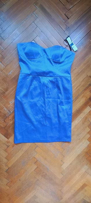 Rochie ocazie albastru electric XL
