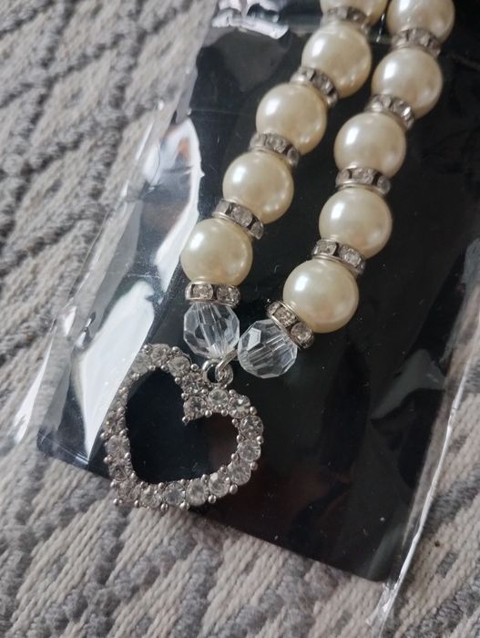 Lănțișor câini cu mărgele L