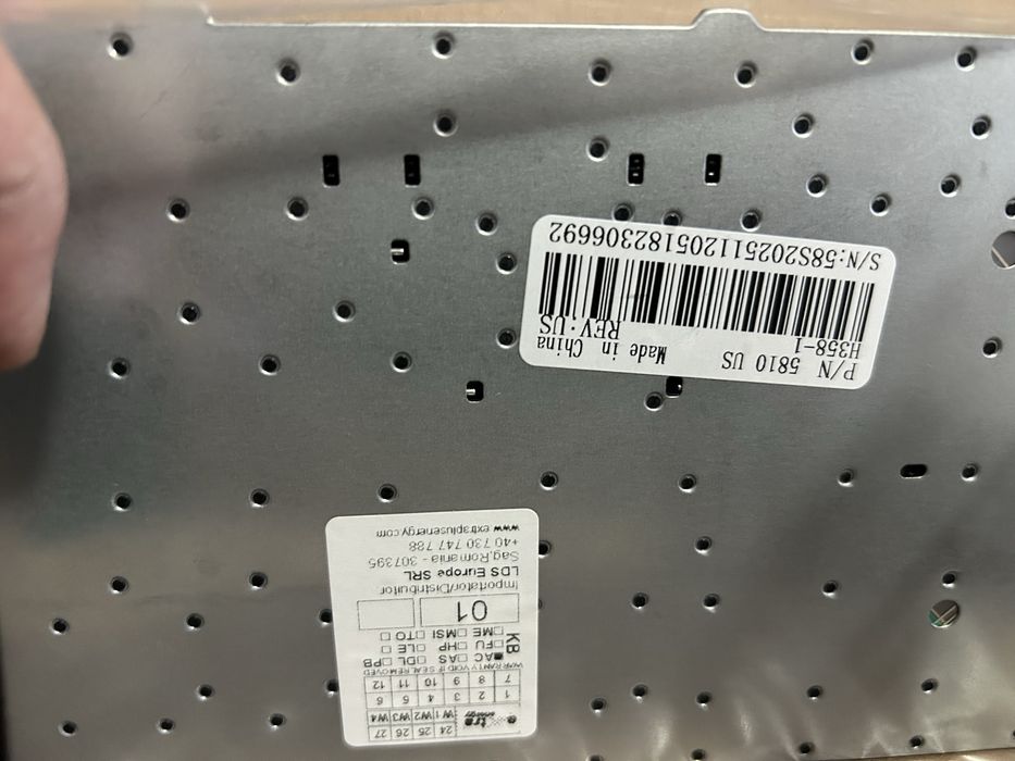 Tastatura lapto  ACER ASPIRE 5338 ,5738, 5741, 5741G 5742 MAT 5750