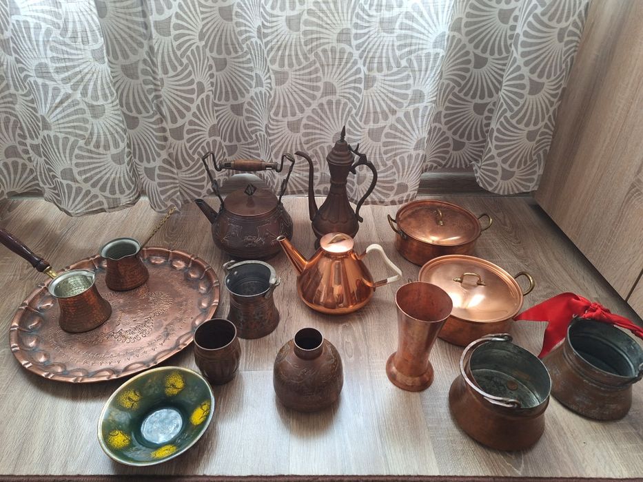 Медни съдове за дома и градина