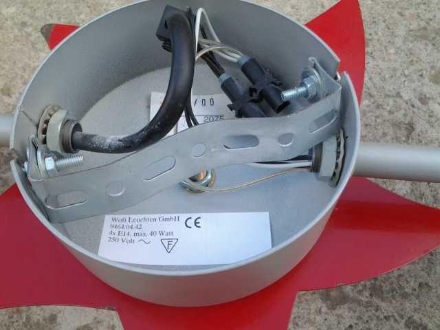 *Wofi Plafoniera | Lustra camera copii | tineret 4 x 40 W