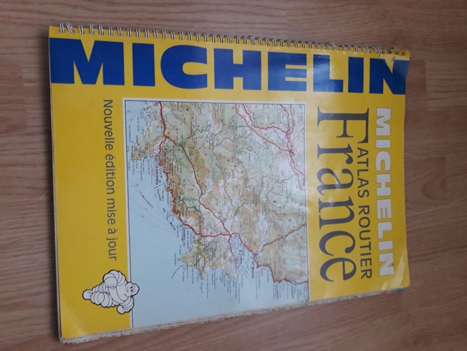 Harta rutiera a Frantei -Michelin