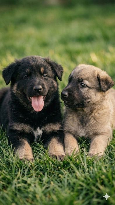 Щенки (метисы кавказской овчарки и некрупного алабая)