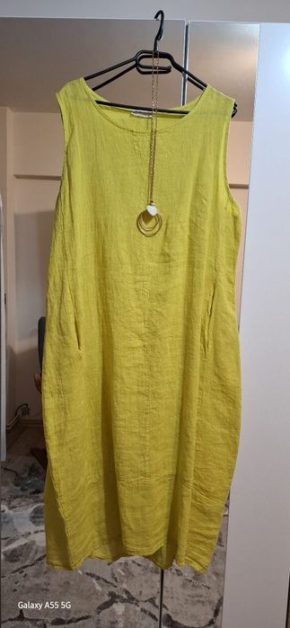 Rochita mr universala din in  cu buzunare