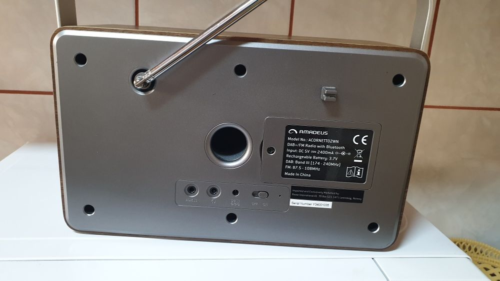 Radio bluetooth Radionette Menuett,  Amadeus