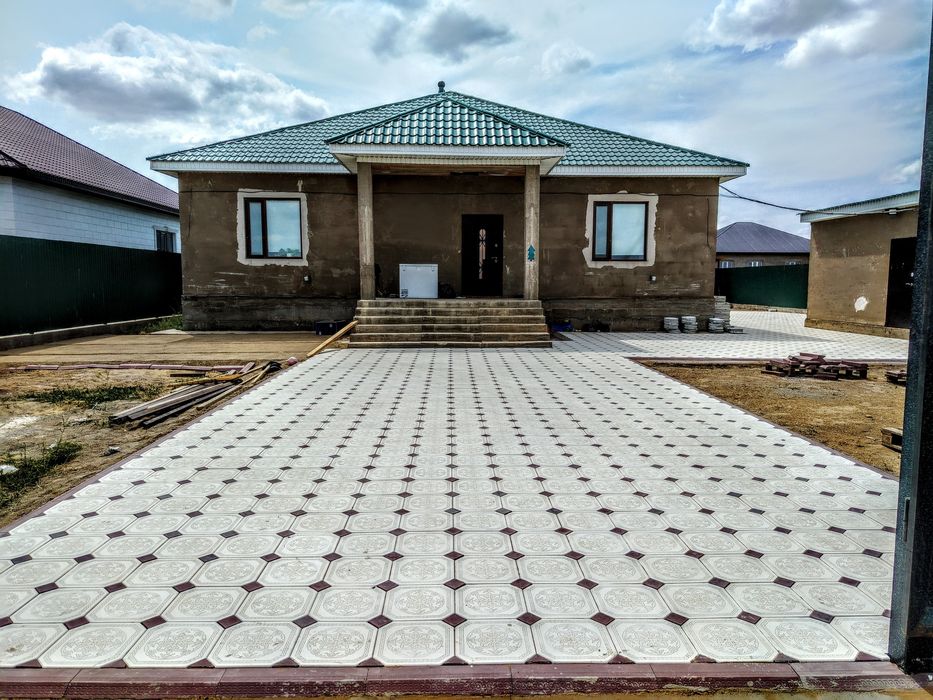 Укладка брусчатки