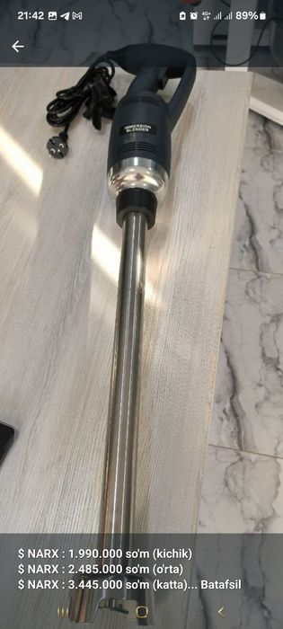 Professional Blender qõl blenderi