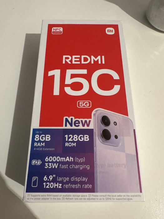 Redmi 15C 4GB RAM 128 GB ROM