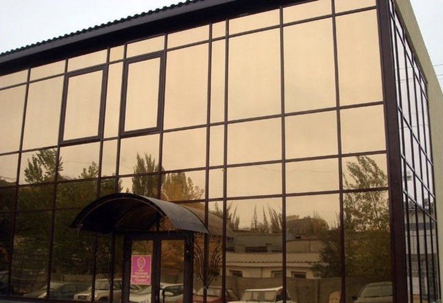 Тонировка окон и витражей