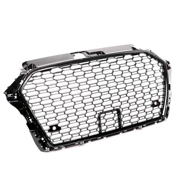 Grila fagure AUDI A3 8V FACELIFT (2017-ON) RS-LOOK negru