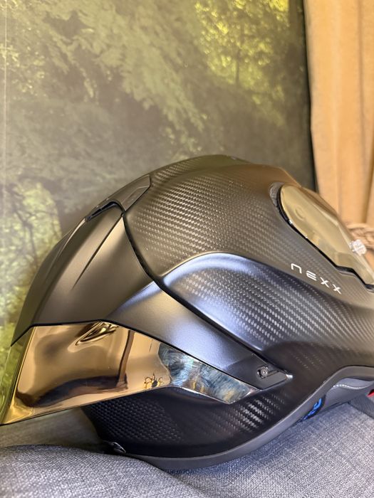 Casca moto NEXX X.R3R Zero Pro 2 Carbon Gold marime XL
