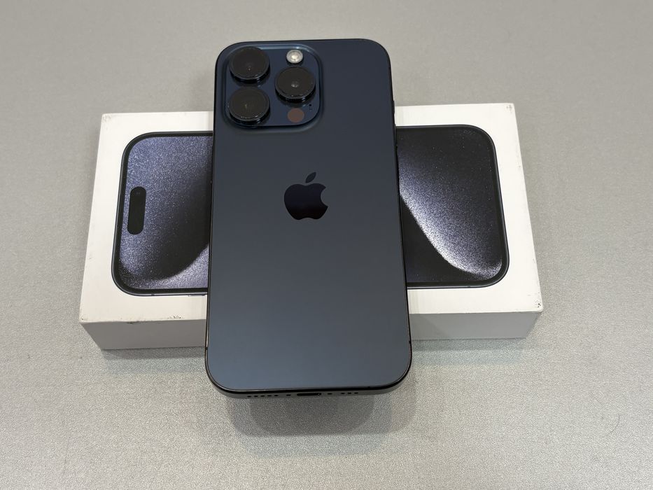 Iphone 15 Pro, 256 gb, Blue Titanium