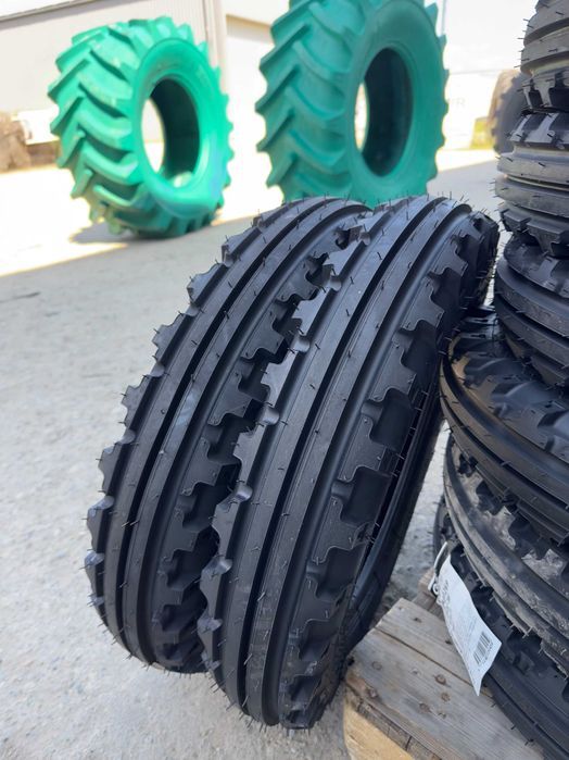 Cauciucuri 5.00-16 Gri 6 pliuri noi cu garantie pentru tractor