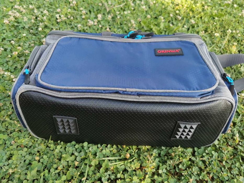 Луксозна спининг чанта с включени 2 голями кутии Okinwa 05824