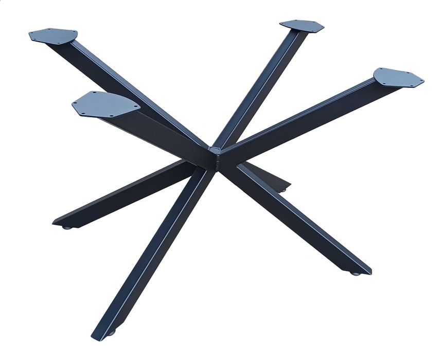 Поръчков, елегантен и вечен. Метален крак за маса разперен модел 024