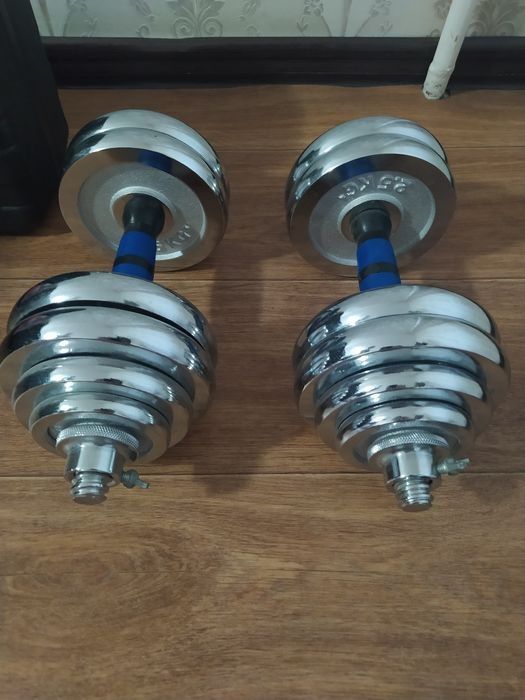 Гантели разборные