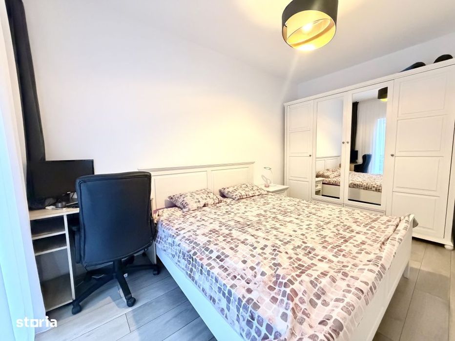 Apartament spatios cu 2 camere, 51,2 mp utili, etaj 2 - Dumbravita