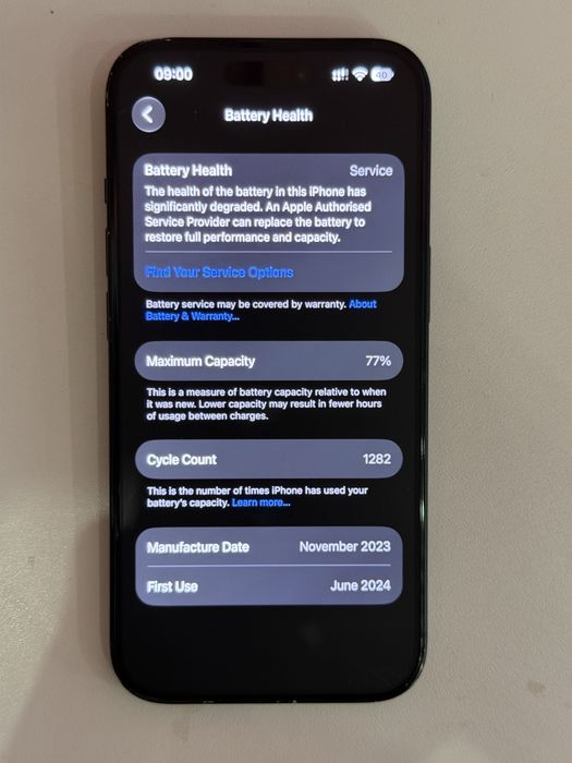 Iphone 15, 128gb, black