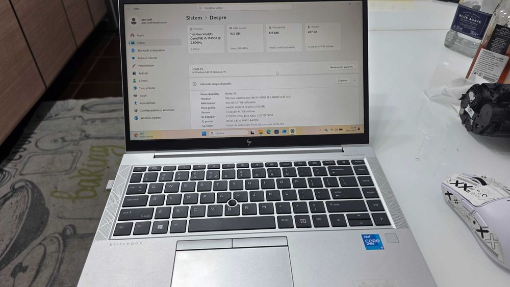 Laptop HP Elite book 840 G8