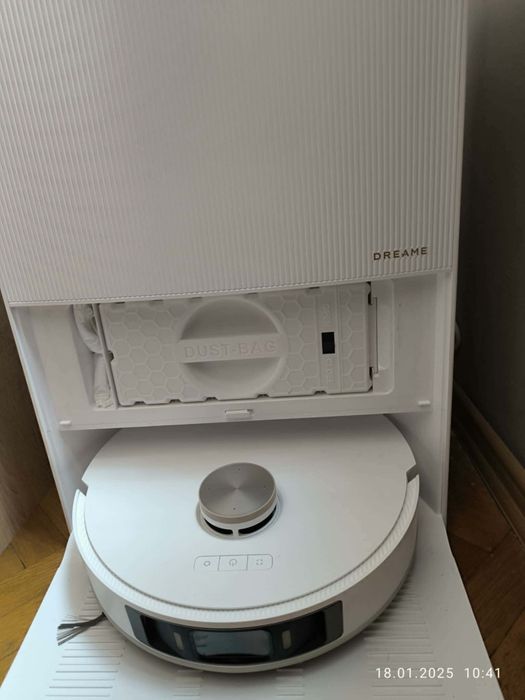 Контейнер за многократна употреба за прахосмукачка робот  3Д принтиран