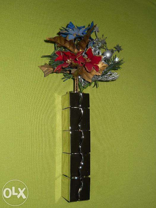 UNIC ! Set de mis-en-place pt. masa festiva, metal cromat, absolut nou