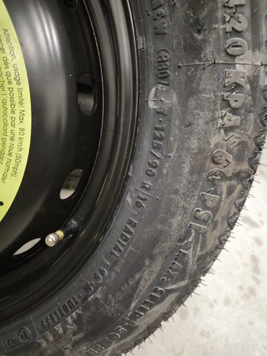 Janta slim/ roata rezerva 5x112 R16 Mercedes Audi A4 B8 B9