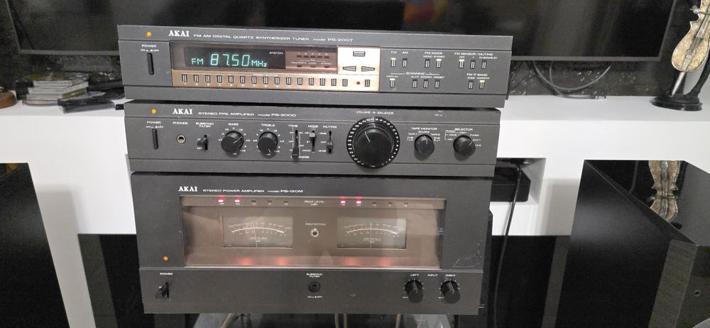 Linie Putere Akai PS-120M Vu-Metre Preu Akai PS-200C Tuner PS-200T