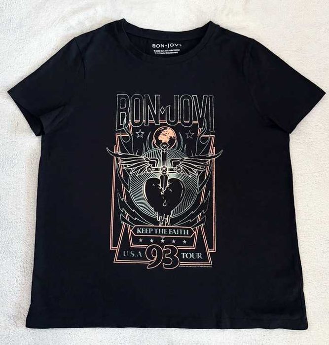 Tricou Bon Jovi - Keep the faith tour Arad • OLX.ro