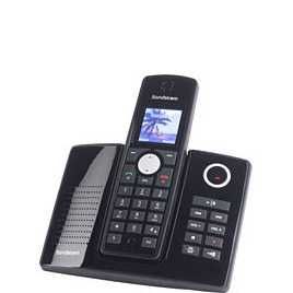 Безжичен стационарен телефон със секретар Sandstrom Twin