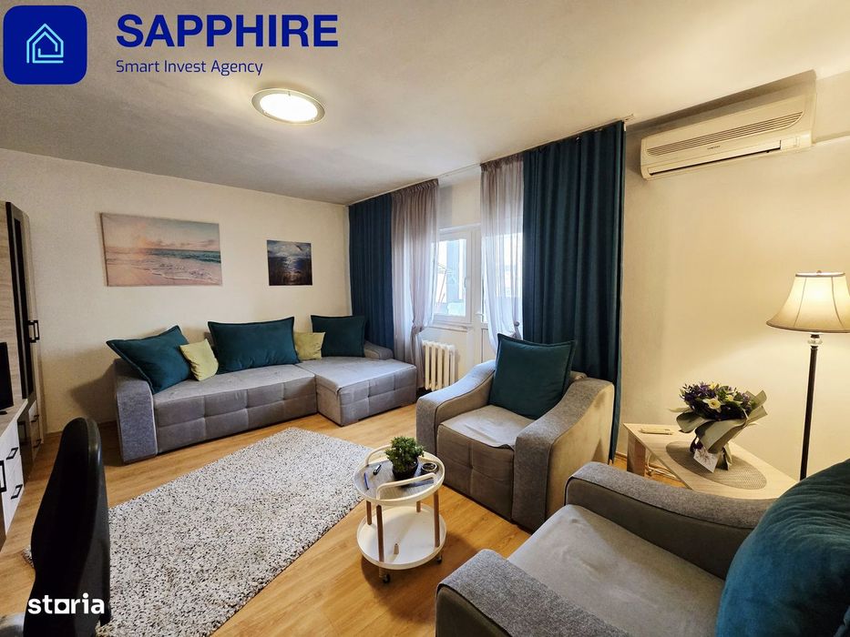 Apartament 2 camere metrou Obor, bloc reabilitat, mobilat și utilat