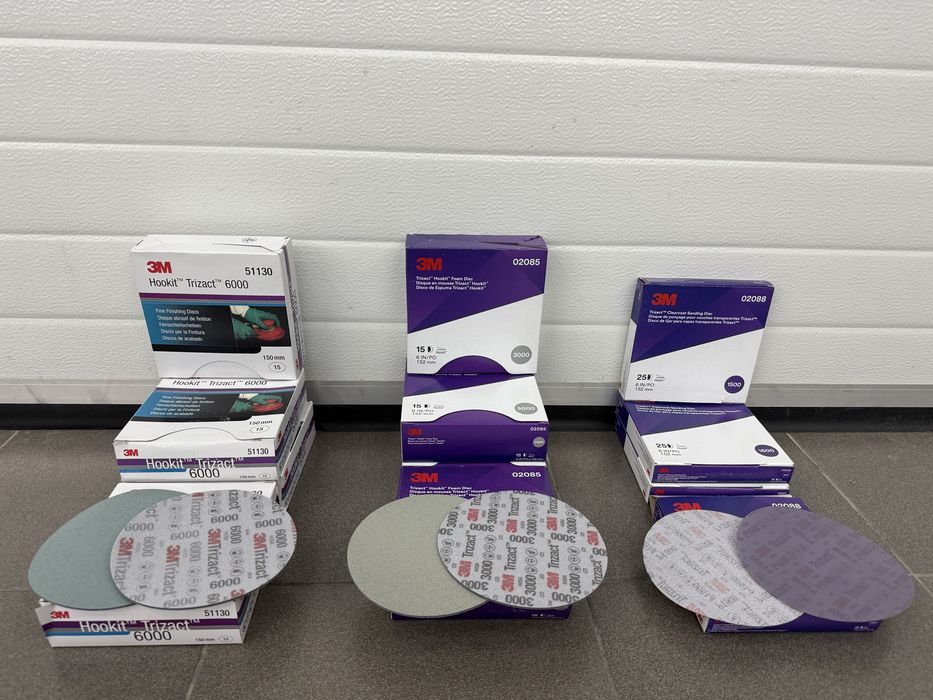 Discuri 3m Trizact 150mm P1500 P3000 P6000