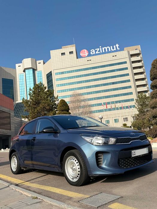 Продается Kia Rio 2018г (82,528 тыс пробег) Цвет Синий Дымчатый