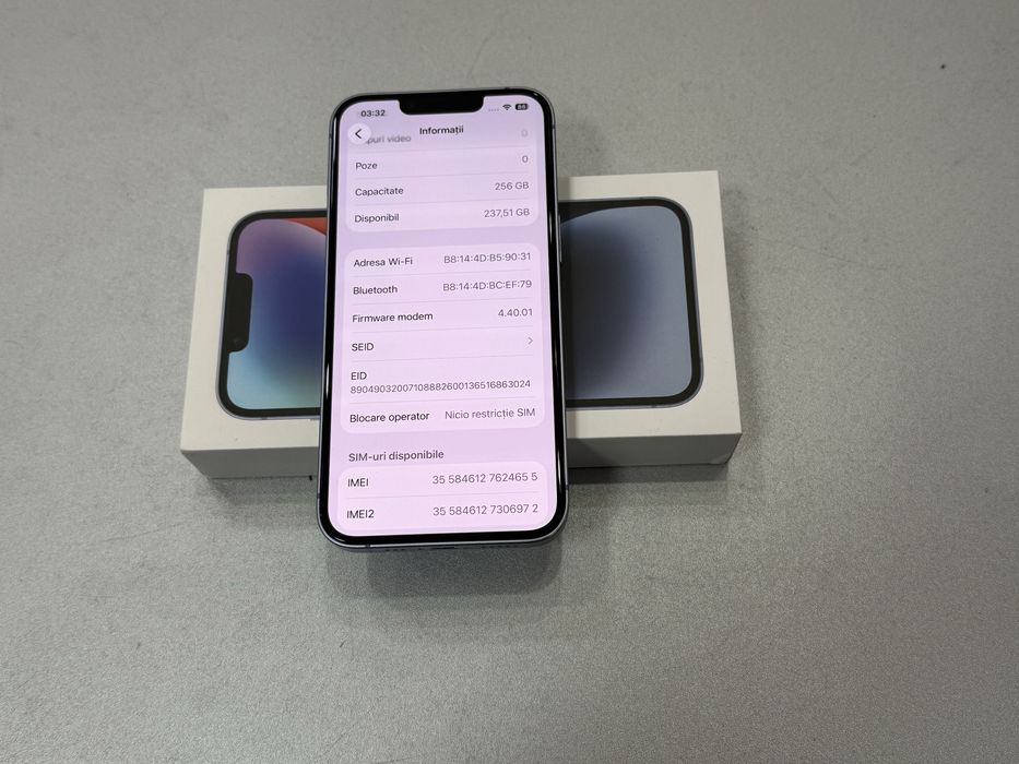 Iphone 14, 256 gb, Blue